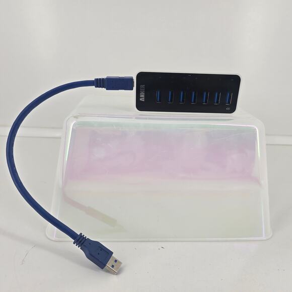 Anker AH221 USB 3.0 Hub 7-Port Powered USB Hub Expansion - Picture 2 of 4